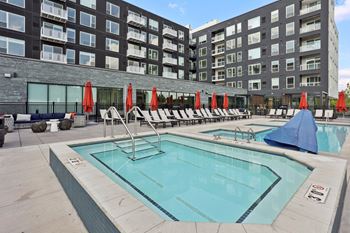 Outdoor Spa/Hot Tub at The Mera in St. Louis Park, 55426